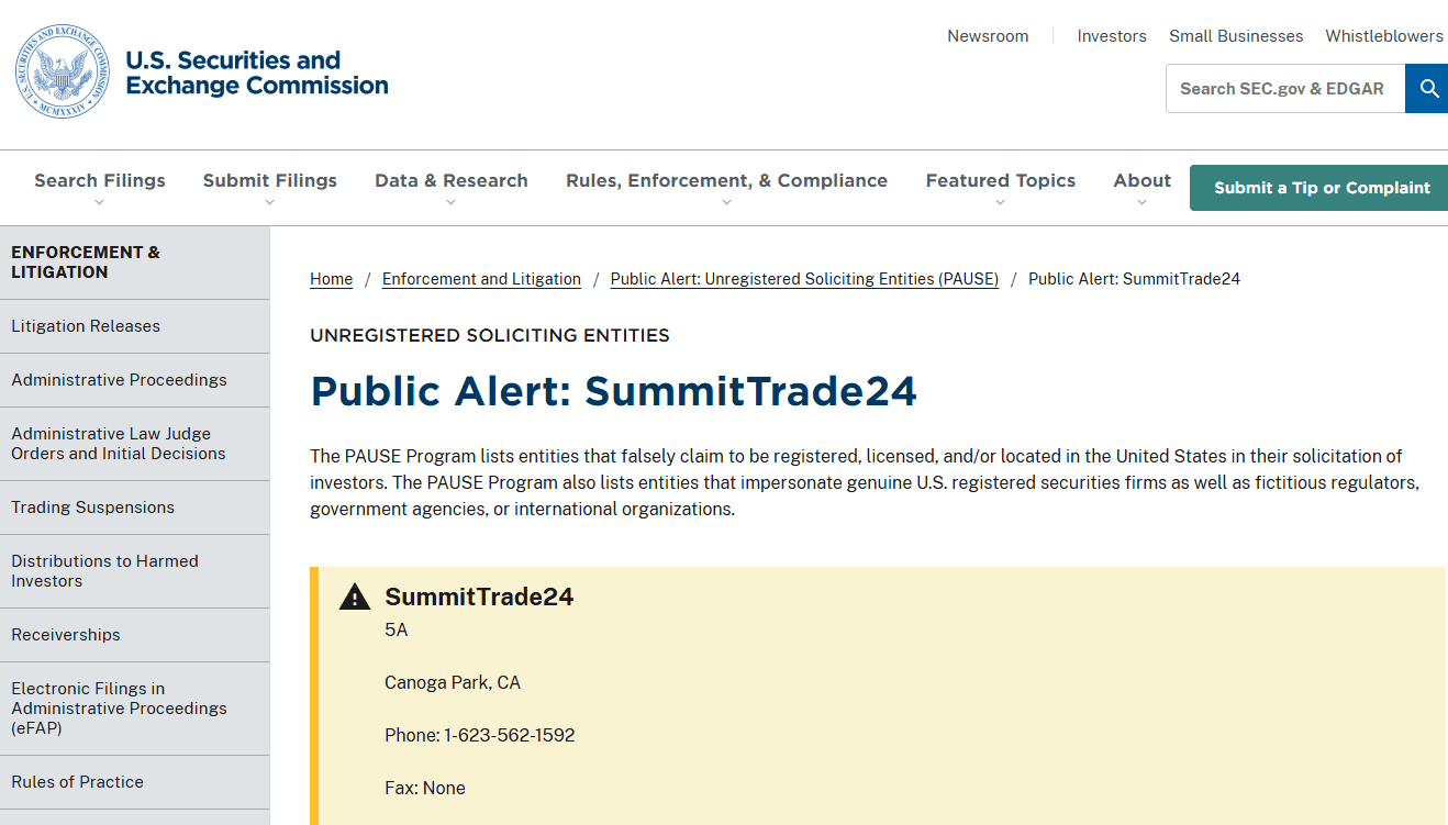 SummitTrade24 Review: What You Need To Know About SummitTrade24